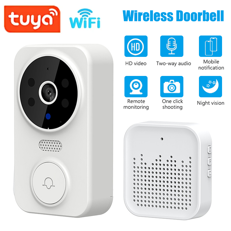 Home Security Bell - WiFi Smart Video Doorbell กล้อง Night