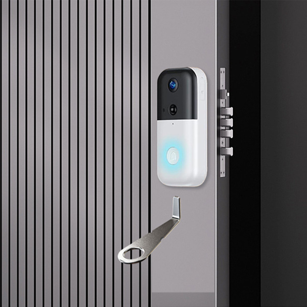 Home Security Ring Camera - กุญแจวิดีโอดอร์เบลล์สีเงินสำหรับกล้องวงจรปิด เครื่องมือถอดที่ปลอดภัย อุปกรณ์เปิดสแตนเลส อะไหล่สมาร์ทโฮม