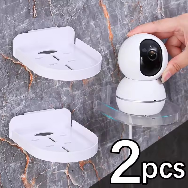 Home Security Bundle - 1/2Pcs MINI Punch-ฟรีการเฝ้าระวังความปลอดภัยกล้อง Stand Home Self-Adhesive