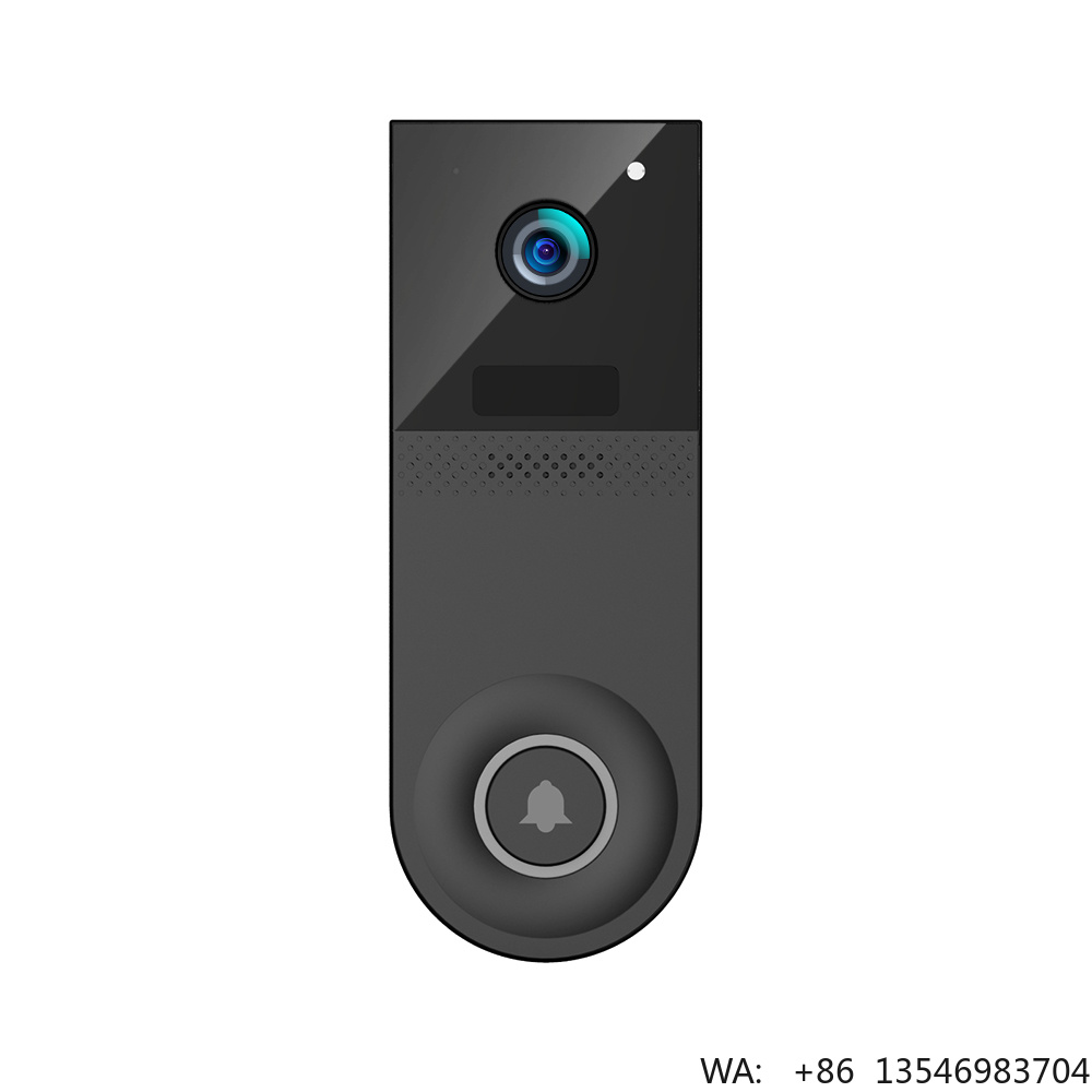 Home Security Ring Camera - กล้องวงจรปิดไร้สายแบบกันน้ำ พร้อมระบบอินเตอร์คอมเสียงสองทาง สำหรับความปลอดภัยภายในบ้าน กล้องวิดีโอขนาดเล็กติดประตู