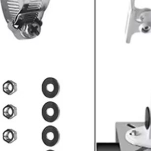 Home Security Ring Camera - แท่นยึดเสาแนวตั้งสแตนเลส 2025 สำหรับกล้องภายนอกอาคาร พร้อมวงแหวนปรับได้สามระดับ ทนทานต่อสภาพอากาศ สำหรับผู้ใช้งานระบบรักษาความปลอดภัยภายในบ้าน