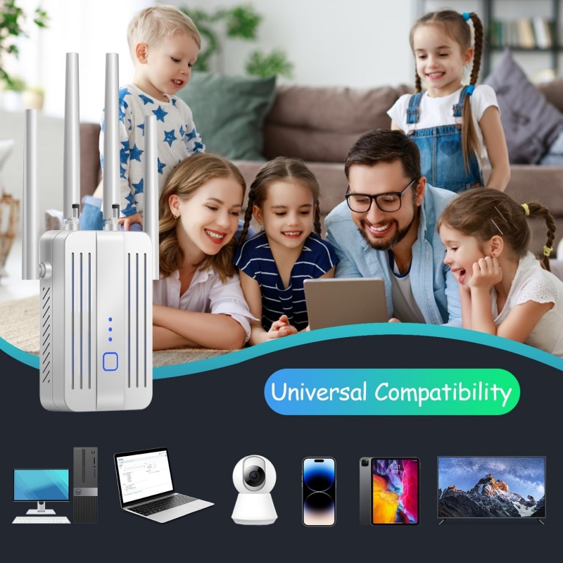 1200Mbps WiFi Repeater Extende - Home Security Bundle บทวิจารณ์และราคา