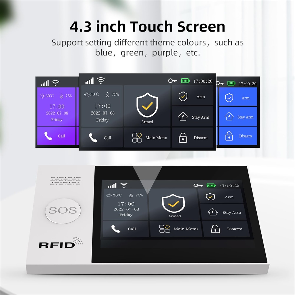 ระบบเตือนภัยอัจฉริยะ 2.4G WIFI - Home Security No Wifi บทวิจารณ์และราคา