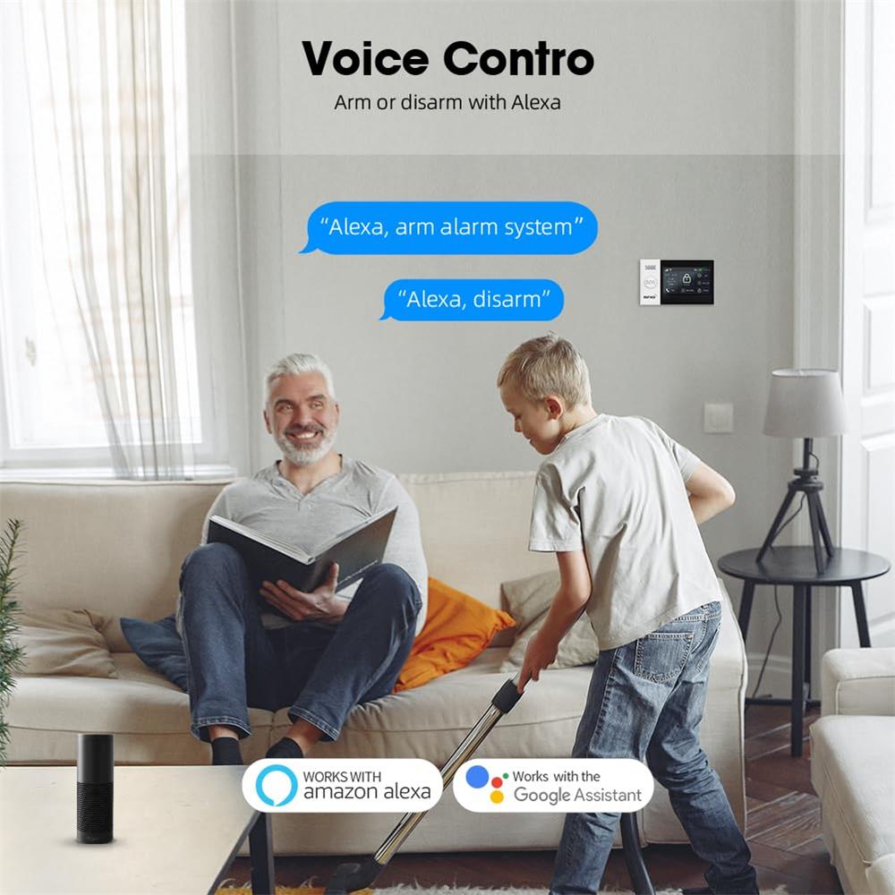 ระบบเตือนภัยอัจฉริยะ 2.4G WIFI - Home Security No Wifi บทวิจารณ์และราคา