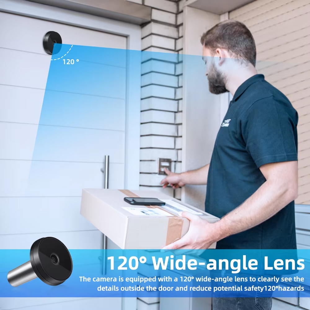 Hollarm 3.5 นิ้วไร้สาย Doorbel - Peephole Camera Viewer บทวิจารณ์และราคา