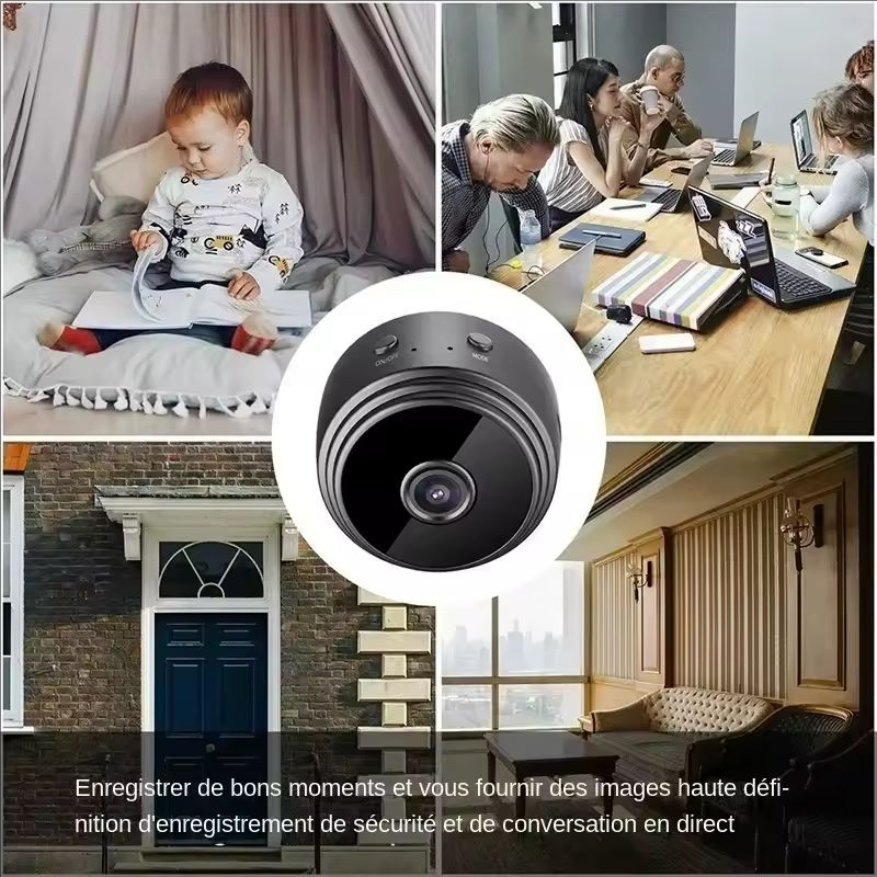 กล้องขนาดเล็ก A9 กล้อง WiFi ไร - Home Security Bell บทวิจารณ์และราคา