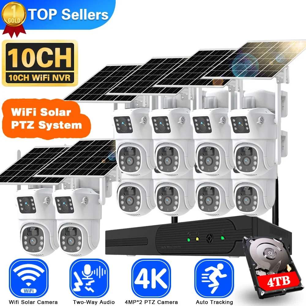 ระบบกล้องวงจรปิดพลังงานแสงอาทิ - Home Security Monitoring System บทวิจารณ์และราคา