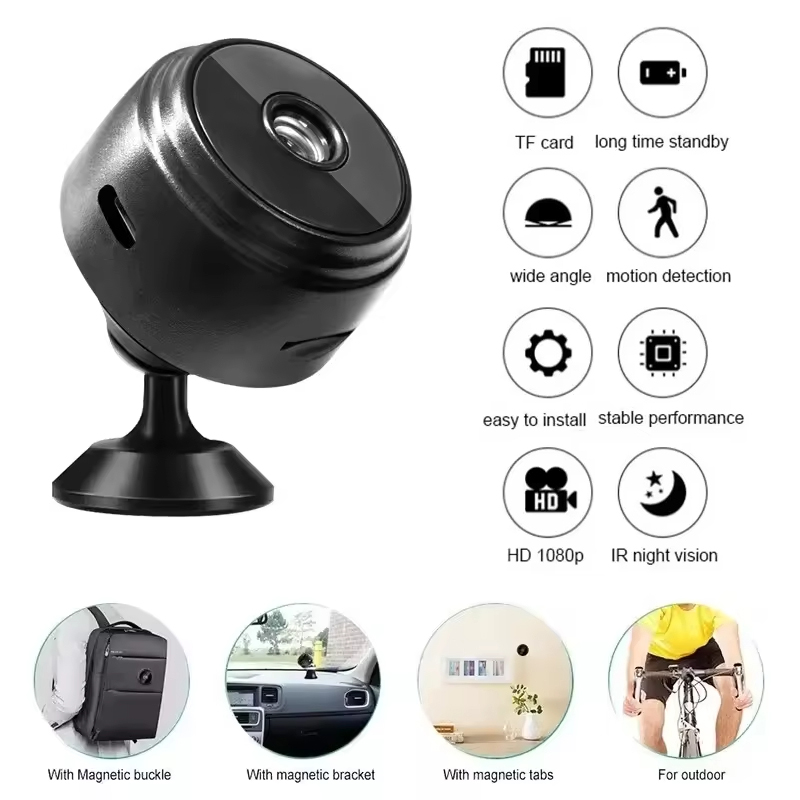 กล้องวงจรปิดไร้สาย A9 Mini WiF - Home Security Bell บทวิจารณ์และราคา