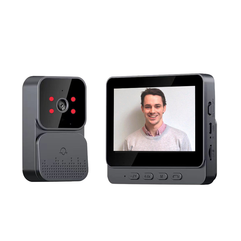 ไร้สาย 2MP 1080P กริ่งประตูแบบ - Peephole Camera Viewer บทวิจารณ์และราคา