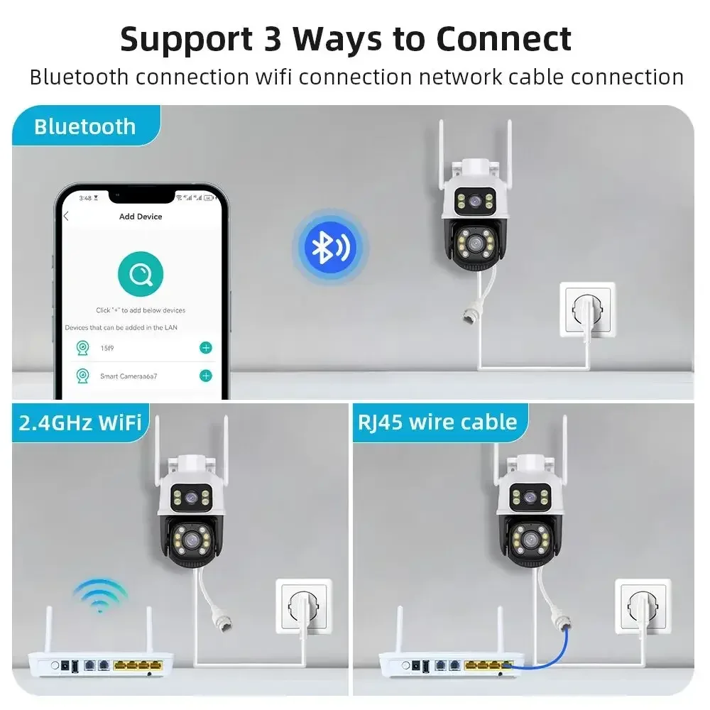 ระบบกล้องวงจรปิดไร้สาย Icsee X - Home Security Nvr บทวิจารณ์และราคา