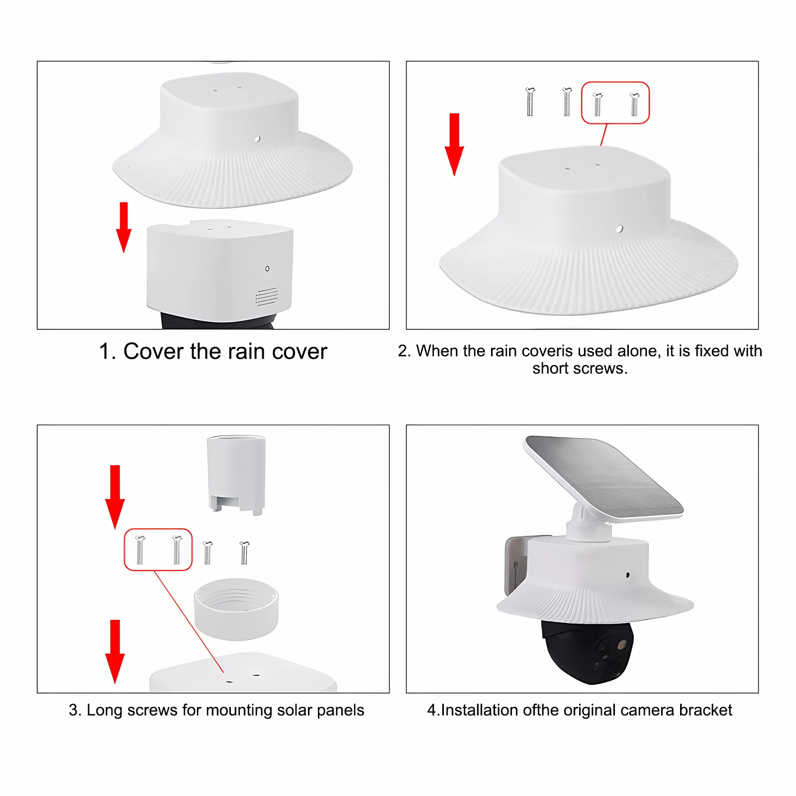 ฝาครอบกันฝน ABS สำหรับยูฟี่ S3 - Home Security Eufy บทวิจารณ์และราคา