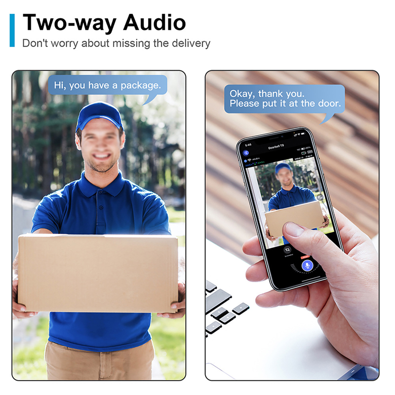 WiFi Smart Video Doorbell กล้อ - Home Security Bell บทวิจารณ์และราคา