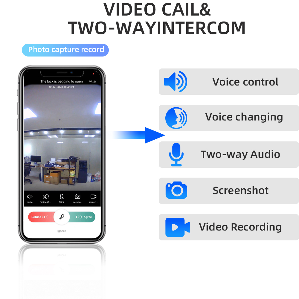 RAYKUBE DF14 Tuya WiFi ระบบล็อ - Peephole Camera Viewer บทวิจารณ์และราคา