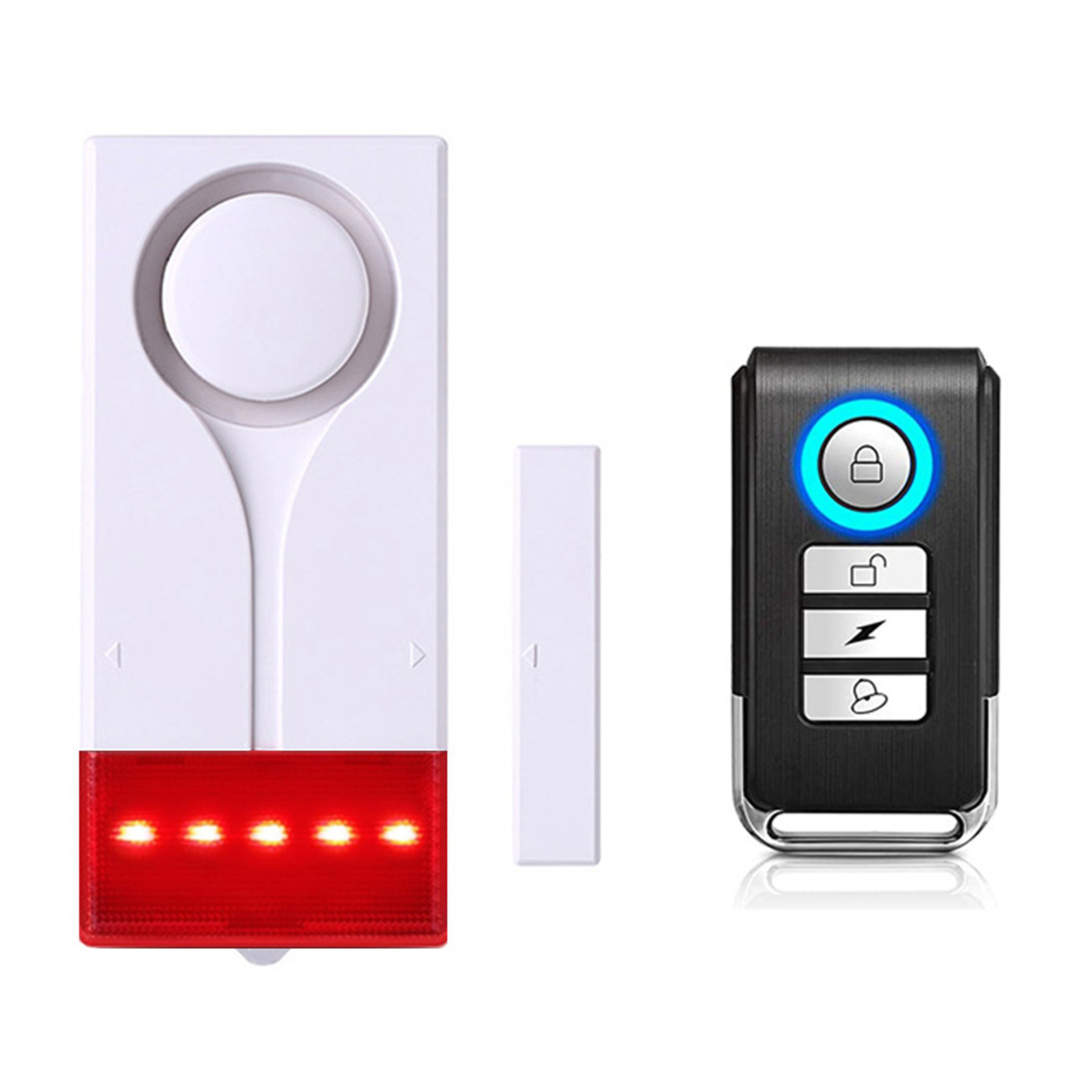 สัญญาณกันขโมย 110 เดซิเบล เสีย - Window Alarm Sensor บทวิจารณ์และราคา