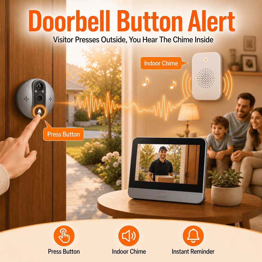 กล้องตาแมวอัจฉริยะ Tuya Smart  - Peephole Camera Viewer บทวิจารณ์และราคา