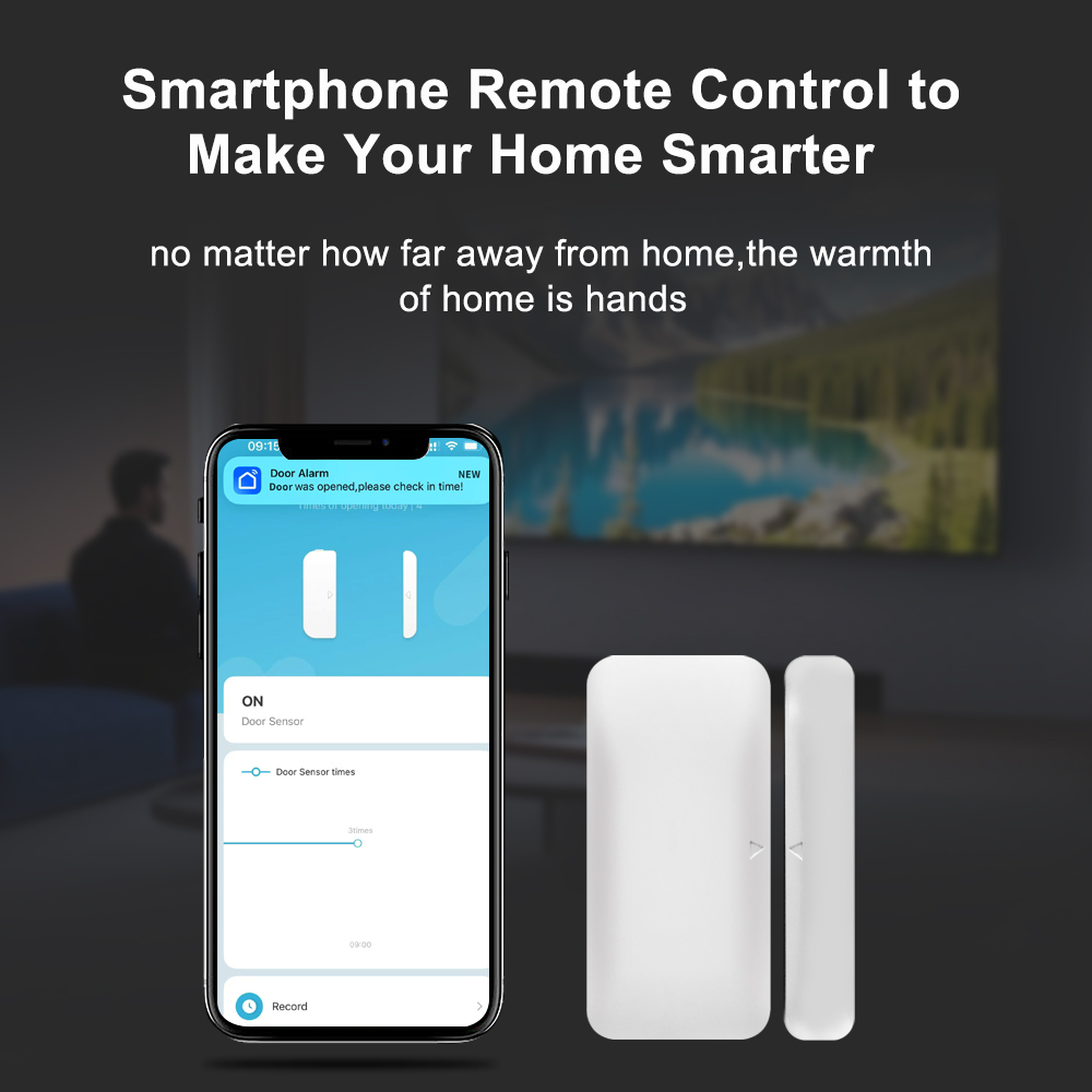 เซ็นเซอร์ประตูหน้าต่างไร้สาย T - Home Security Gate บทวิจารณ์และราคา
