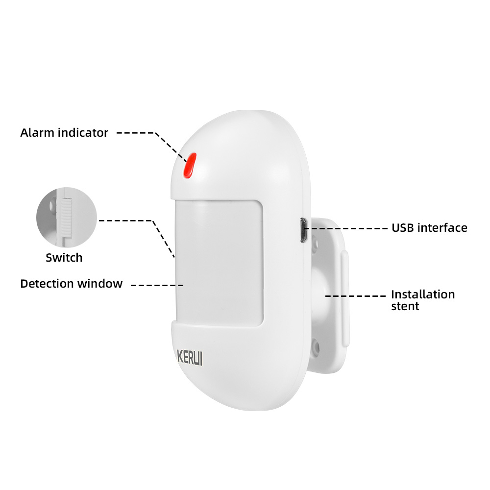 KERUI Wireless PIR Motion Sens - Pet Immune Pir Sensor บทวิจารณ์และราคา