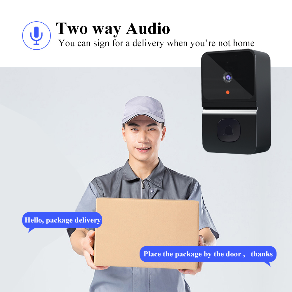 กริ่งหน้าประตูวิดีโอระบบรักษาค - Home Security Ring Camera บทวิจารณ์และราคา