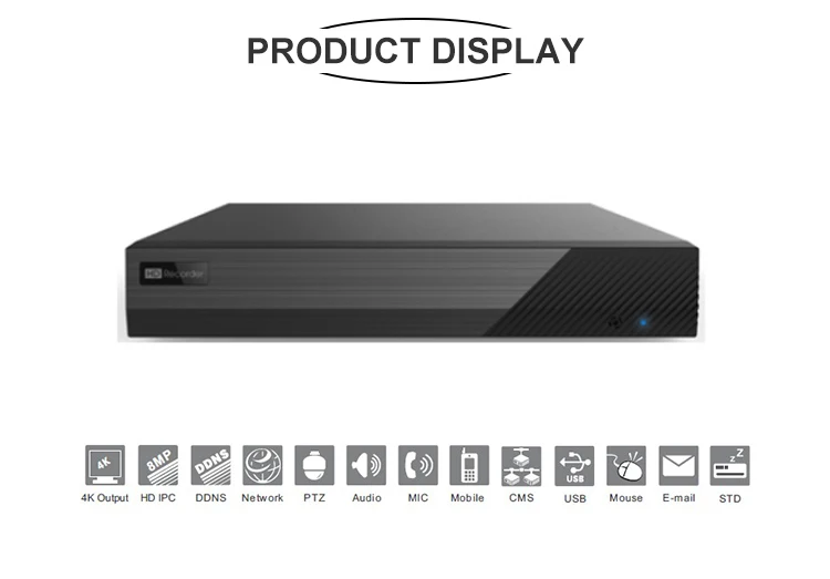 ชุดกล้องวงจรปิด POE NVR 4K 4 ช - Home Security Nvr บทวิจารณ์และราคา