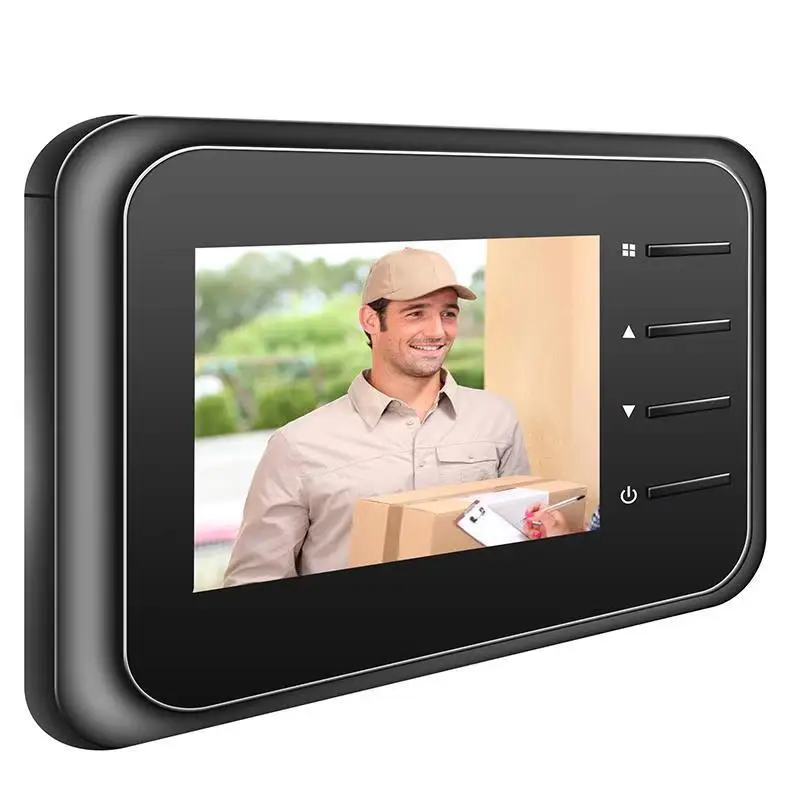 2.4 นิ้ววิดีโอ Peephole Doorbe - Home Security Ring Camera บทวิจารณ์และราคา