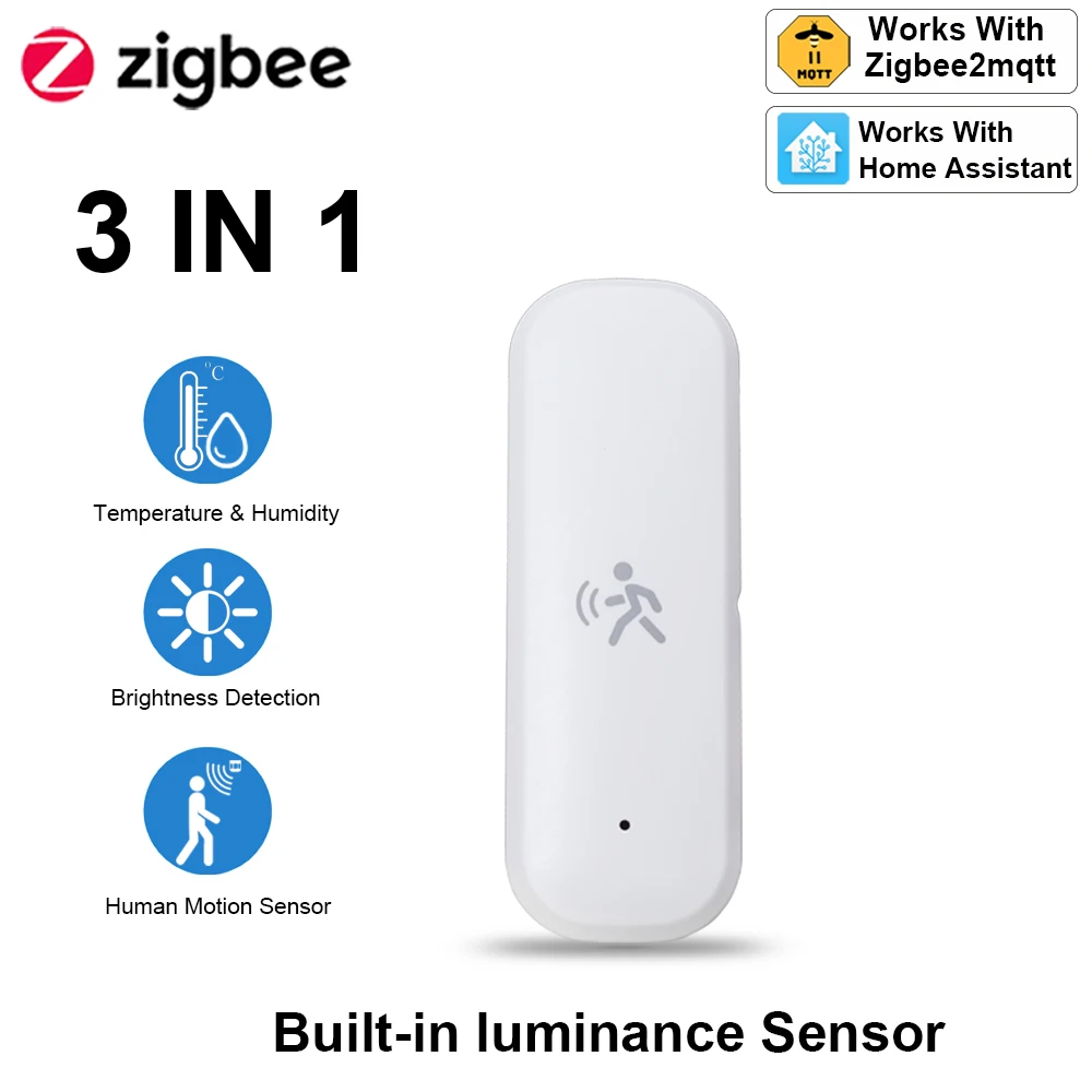 ZigBee Smart Pir Motion Sensor - Home Security Home Assistant บทวิจารณ์และราคา