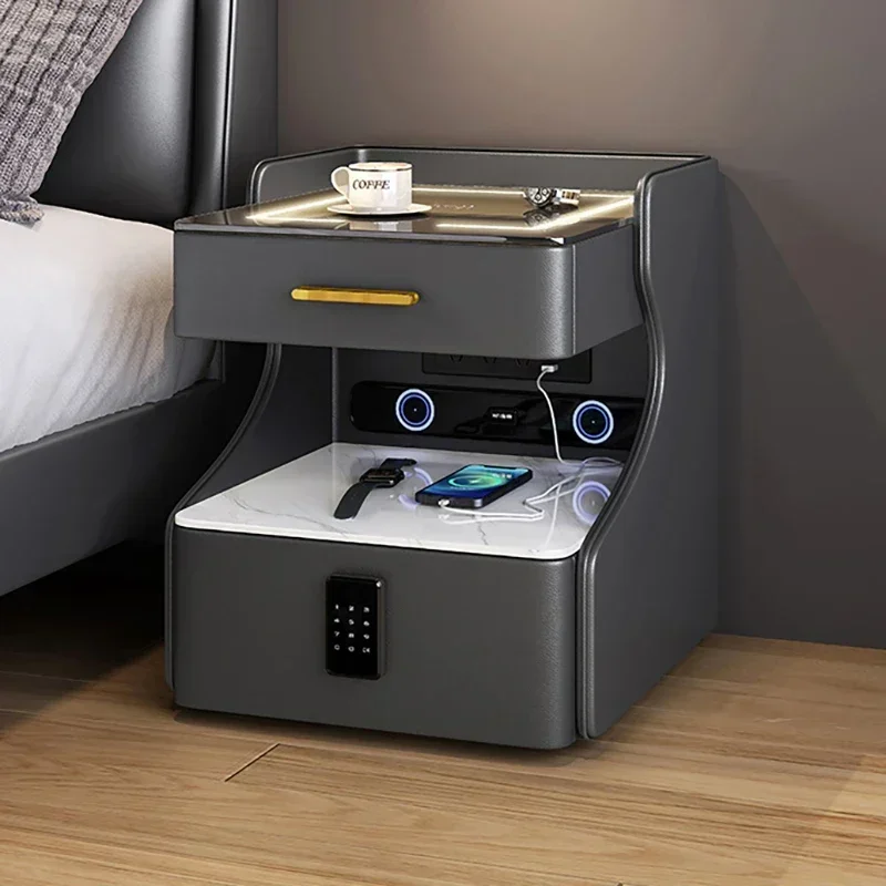 โต๊ะข้างเตียงแสนสบายพร้อมลิ้นช - Home Security Of America บทวิจารณ์และราคา