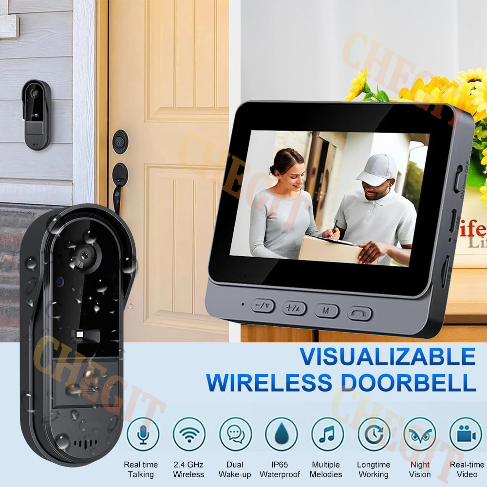 กล้องออดไร้สายอินเตอร์เน็ตไร้ส - Home Security Bell บทวิจารณ์และราคา