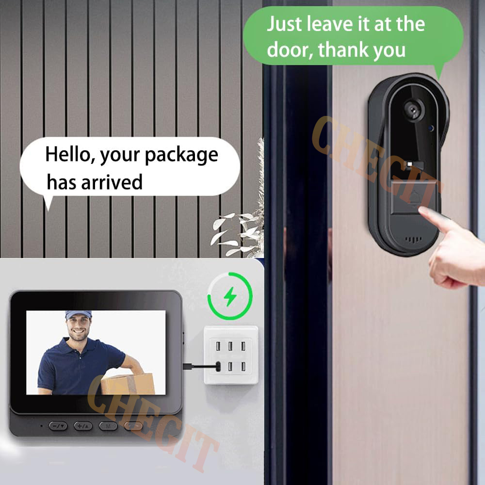 กล้องออดไร้สายอินเตอร์เน็ตไร้ส - Home Security Bell บทวิจารณ์และราคา