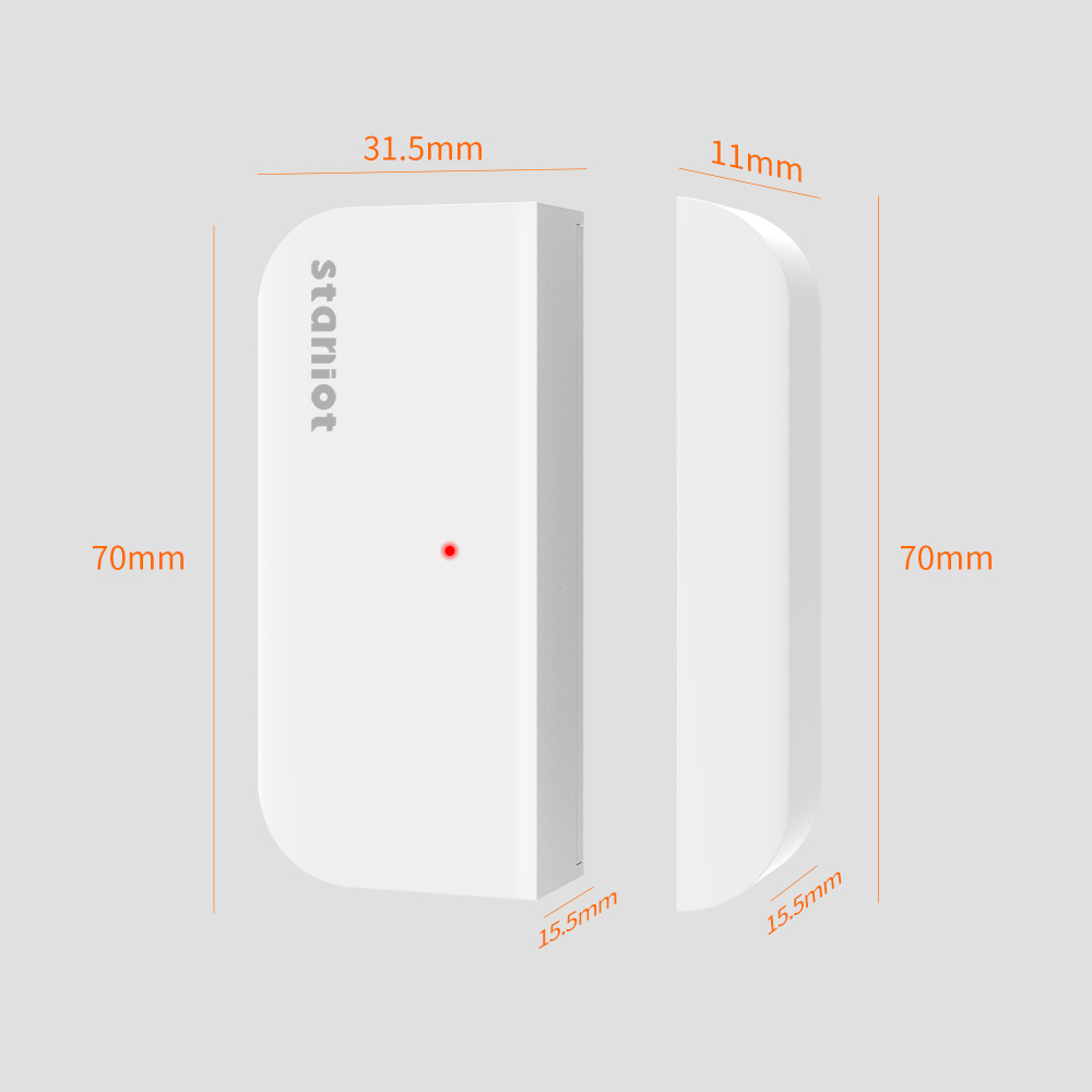 Staniot อายุการใช้งานแบตเตอรี่ - Window Alarm Sensor บทวิจารณ์และราคา