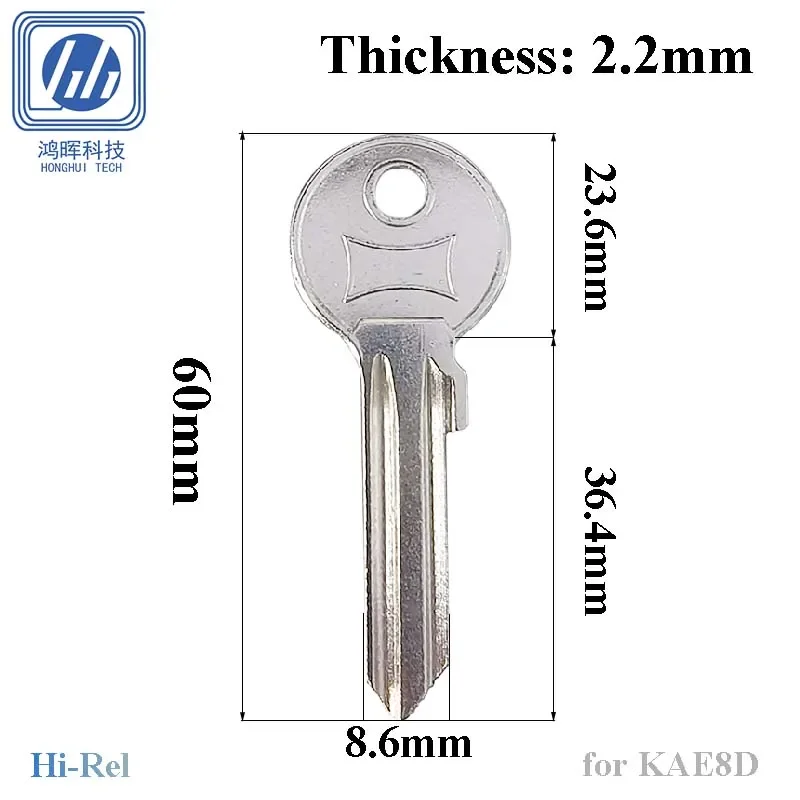 5-100 ชิ้น กุญแจเปล่า Kale KAE - Home Security Gate บทวิจารณ์และราคา