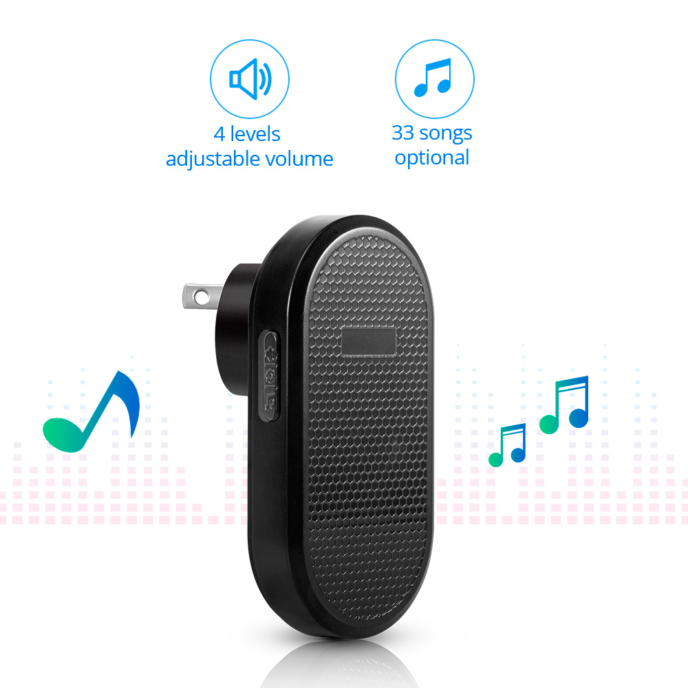 M558 ไร้สายสมาร์ท Doorbell Wel - Home Security Bell บทวิจารณ์และราคา