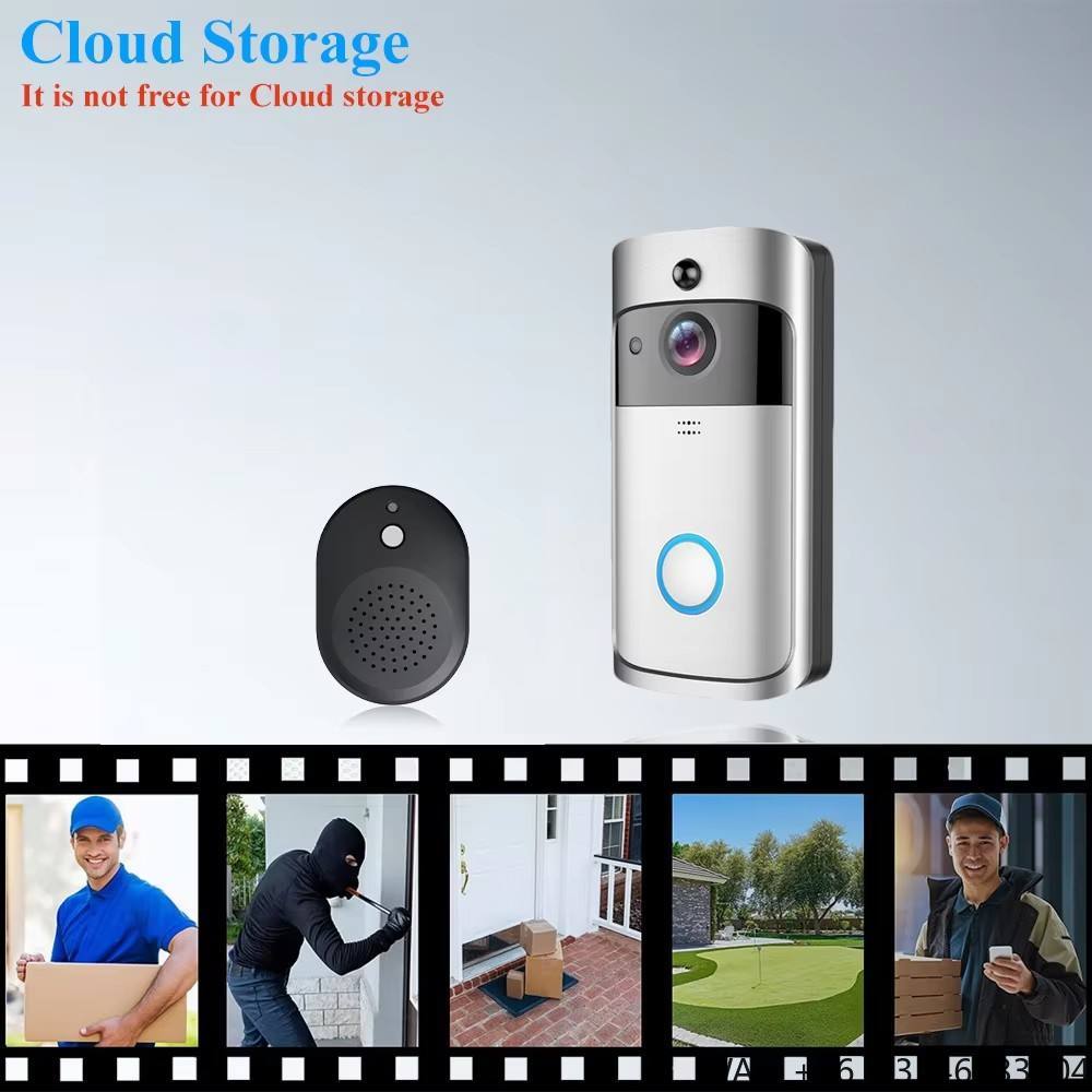 กริ่งประตูอัจฉริยะ XZJ พร้อมระ - Home Security Ring Camera บทวิจารณ์และราคา