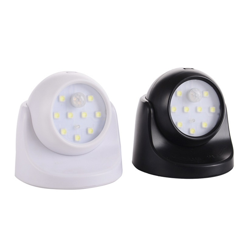 แบตเตอรี่ดําเนินการ LED Spotli - Home Security Lights Outdoors บทวิจารณ์และราคา