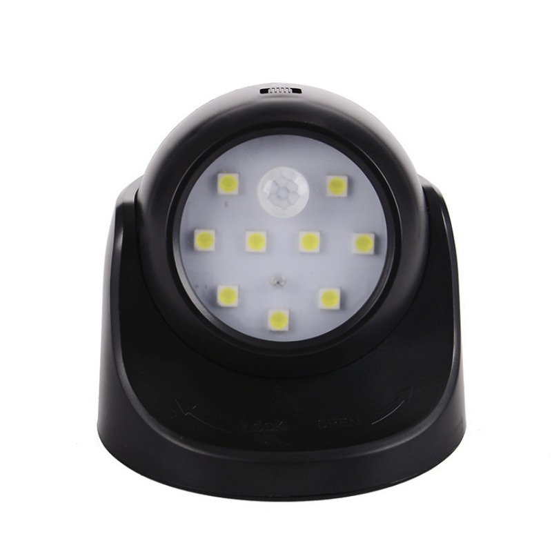 แบตเตอรี่ดําเนินการ LED Spotli - Home Security Lights Outdoors บทวิจารณ์และราคา