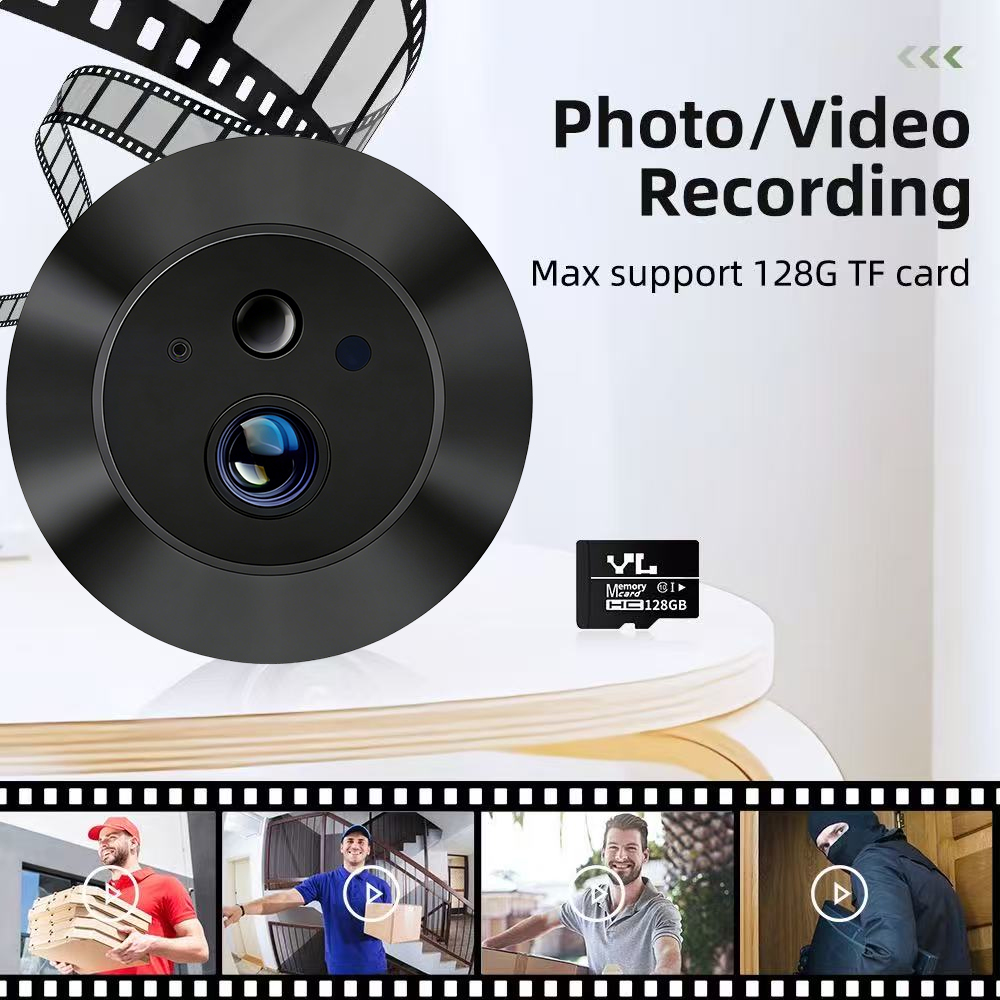 กล้องวงจรปิดอัจฉริยะ WiFi 2.4G - Peephole Camera Viewer บทวิจารณ์และราคา