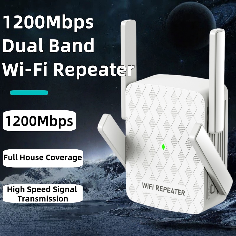 1200Mbps Wireless Wifi Extende - Home Security No Wifi บทวิจารณ์และราคา