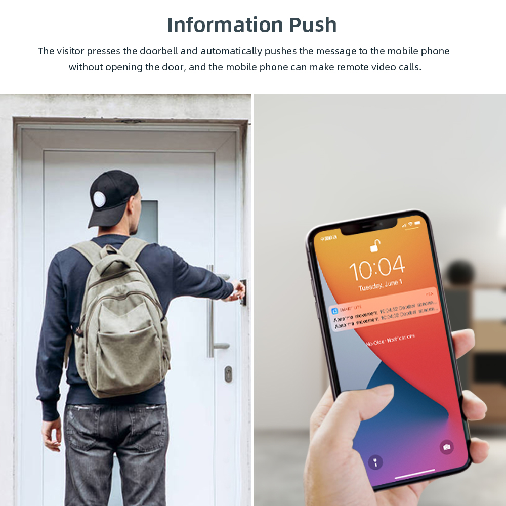 ทูย่าวิดีโอดอร์เบล 2MP กันน้ำ  - Home Security Bell บทวิจารณ์และราคา