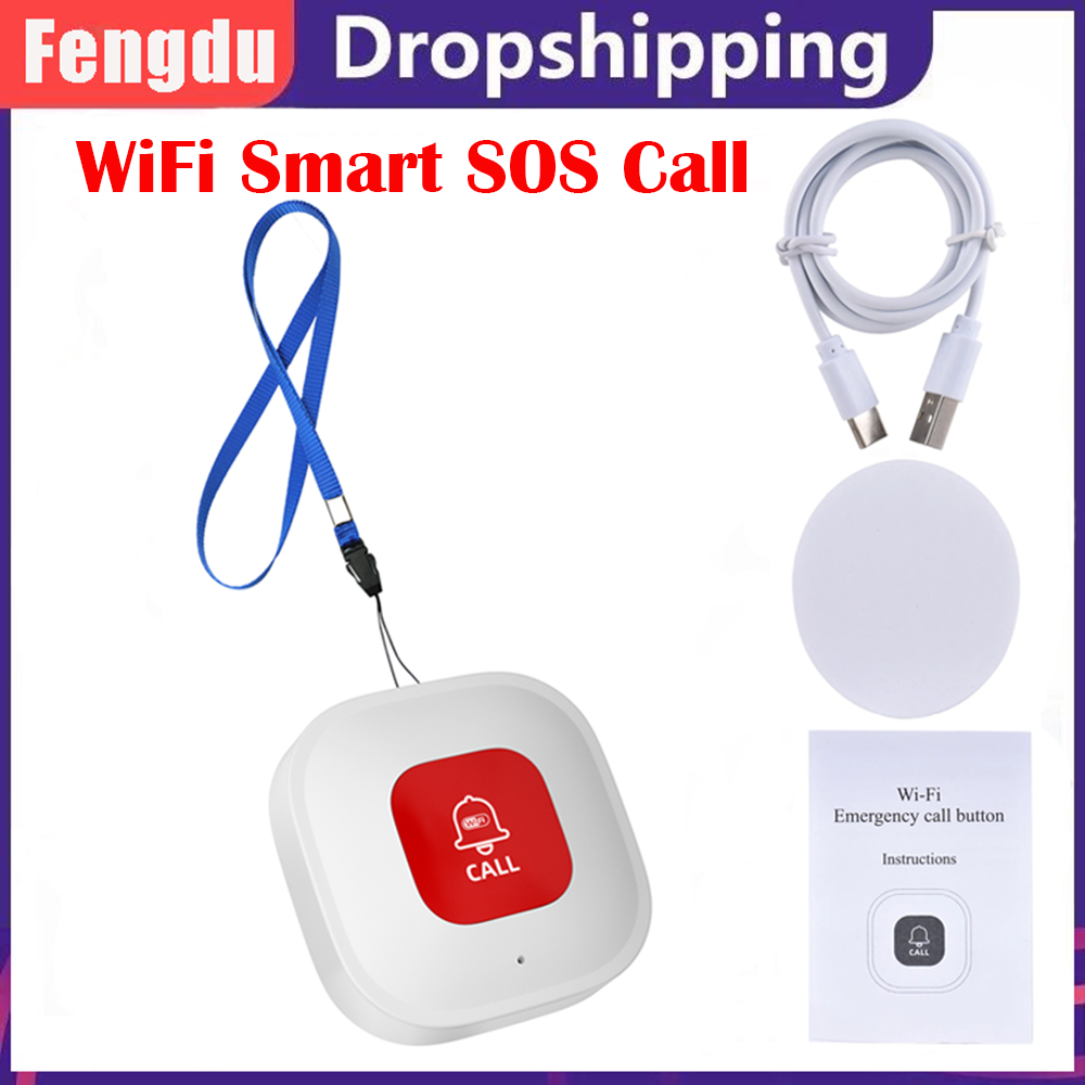 ปุ่มสัญญาณเตือนฉุกเฉิน WIFI สม - Home Security For Seniors บทวิจารณ์และราคา