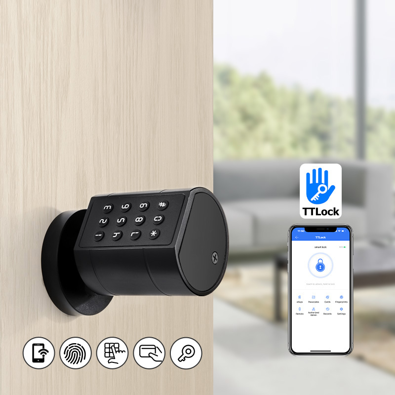 สมาร์ทล็อคประตูทรงกระบอกยูโร t - Home Security Gate บทวิจารณ์และราคา