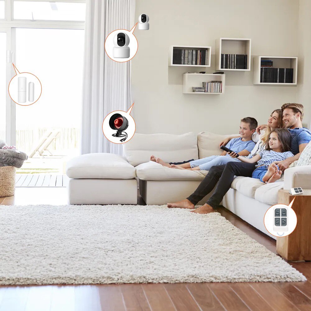 Onenuo Tuya ไซเรนเตือนภัยไร้สา - Home Security No Wifi บทวิจารณ์และราคา