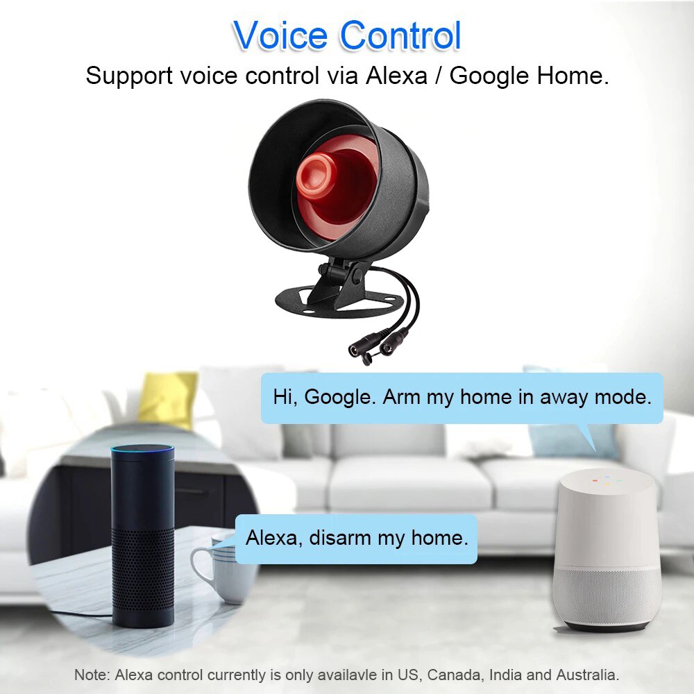 Onenuo Tuya ไซเรนเตือนภัยไร้สา - Home Security No Wifi บทวิจารณ์และราคา