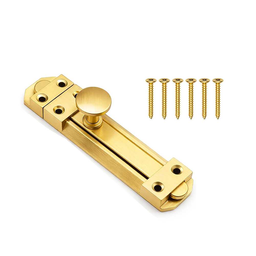 กลอนประตูบานเลื่อนทองเหลืองแท้ - Home Security Gate บทวิจารณ์และราคา