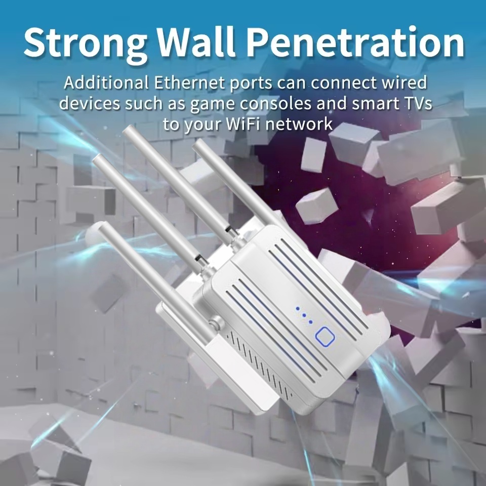 เครื่องขยายสัญญาณไวไฟแบบไร้สาย - Home Security No Wifi บทวิจารณ์และราคา
