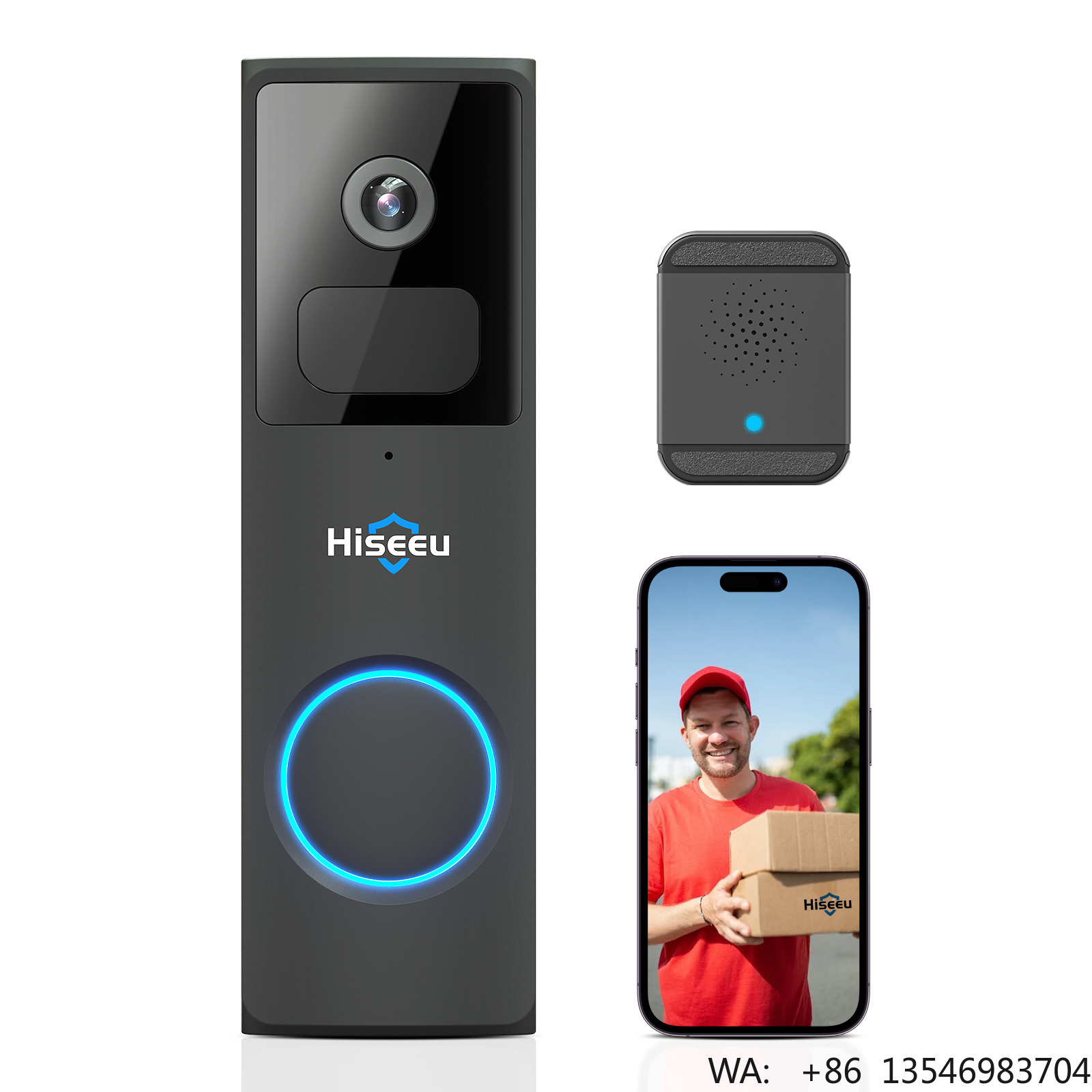 กล้องวงจรปิดอัจฉริยะ Hiseeu 10 - Home Security Ring Camera บทวิจารณ์และราคา