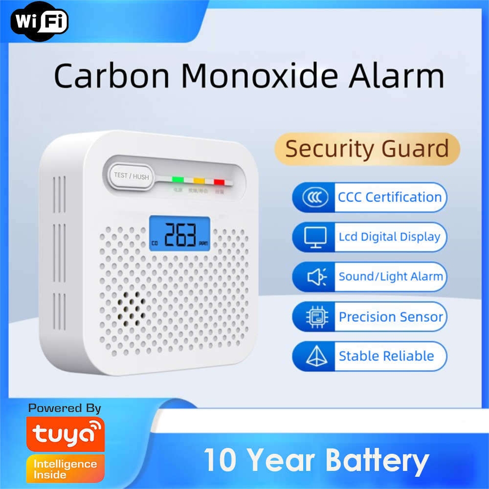 เครื่องตรวจจับคาร์บอนมอนอกไซด์ - Home Security Monitoring System บทวิจารณ์และราคา