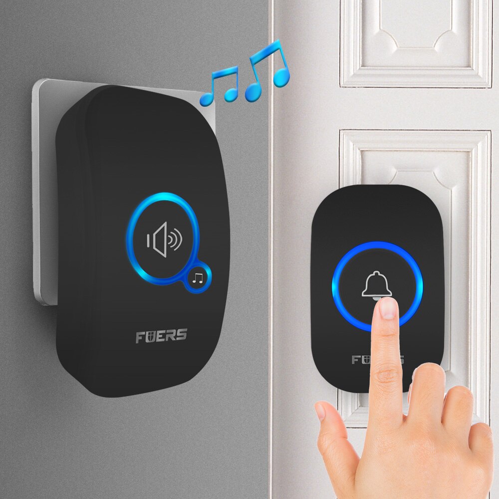 Fuers กริ่งประตูไร้สายกันน้ำกร - Home Security Gate บทวิจารณ์และราคา