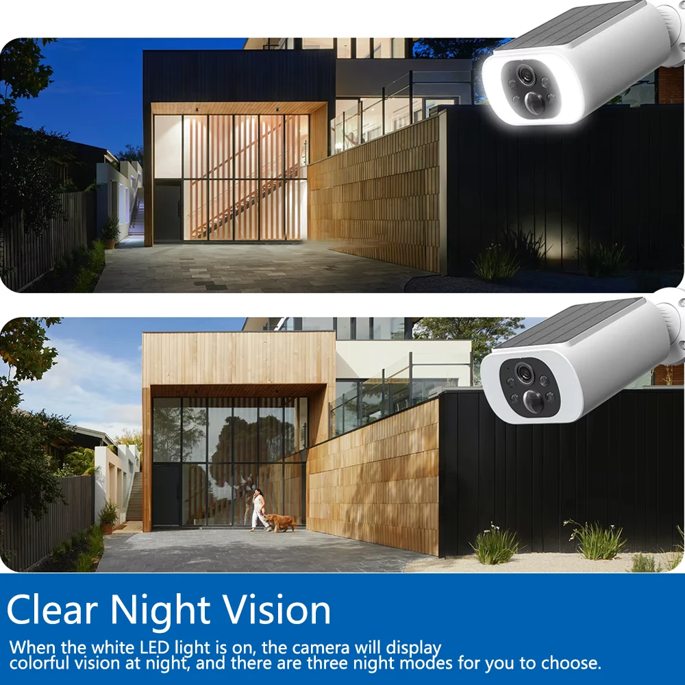 กล้องวงจรปิดพลังงานแสงอาทิตย์  - Home Security Bell บทวิจารณ์และราคา