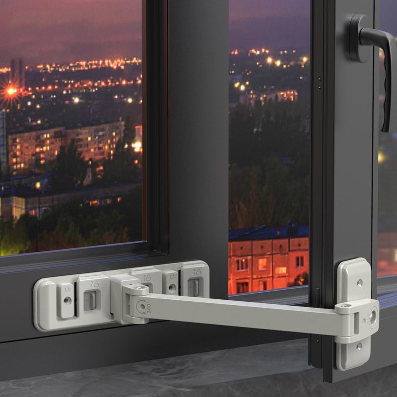 ตัวล็อคปรับระดับได้สำหรับความป - Home Security Gate บทวิจารณ์และราคา
