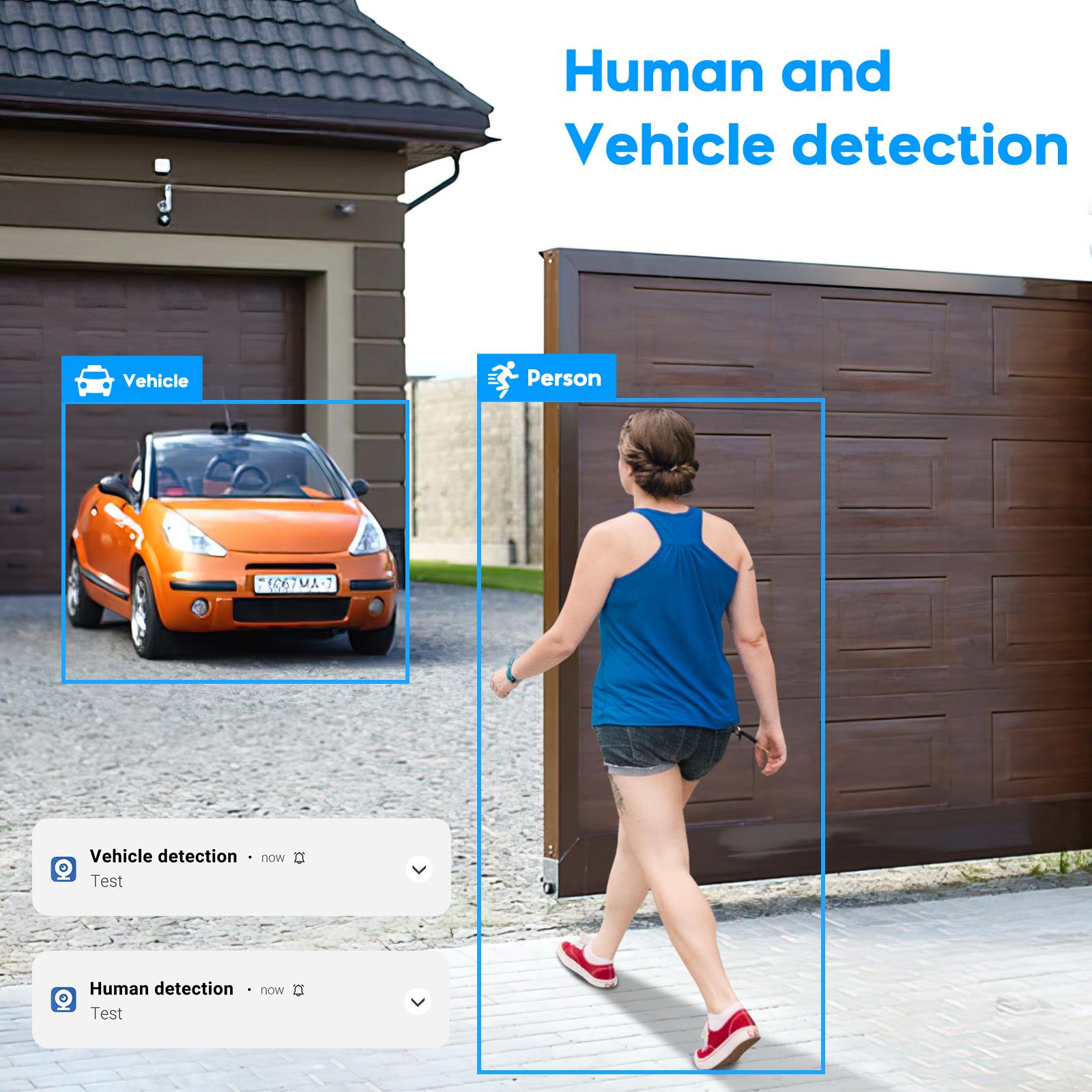วิกิลิน 8MP กล้อง IP แบบกระสุน - Home Security Lights Outdoors บทวิจารณ์และราคา