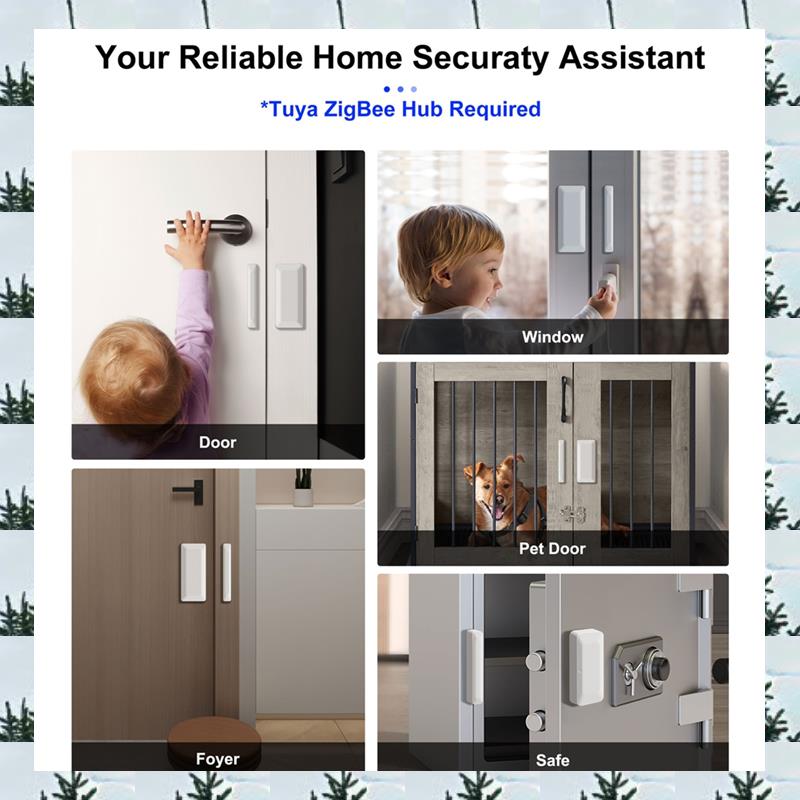 ABLG Tuya Zigbee เซ็นเซอร์ประต - Window Alarm Sensor บทวิจารณ์และราคา